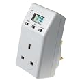 :Smiths - Time Guard, Electronic Plug In Thermostat With Battery Backup