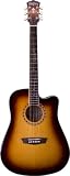 Washburn WD7S Series WD7SCEATB Acoustic Electric Guitar