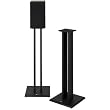 30" Dual Pillar Wood Speaker Stands