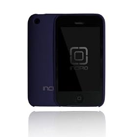 Incipio iPhone 3G 3GS feather Ultralight Hard Shell Case - 1 Pack - Carrying Case - Retail Packaging - Midnight Blue by 