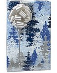 Trendy Brand New Christmas ICY NIGHTS Gift Wrap Wrapping Paper 16 Foot Roll