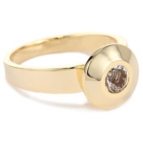 engagement rings direct nOir New Cubic Zirconia Clear and Gol