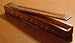 Wooden Box Incense Burner - Brass Inlays - Storage Compartment