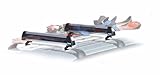 Thule 91724 Universal Flat Top 4 Pair Ski and Snowboard Carrier with Locks