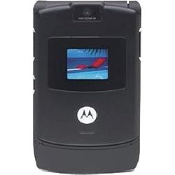 Motorola RAZR V3 Unlocked Phone with Camera, and Video Player--International Version with No Warranty (Black)