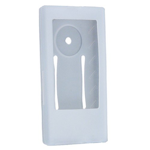 Silicone Skin Case w/ Belt Clip for Samsung YP-P2, Clear White