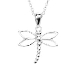 FOJO's Sterling Silver Dragonfly Pendant