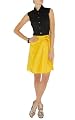 Drape Satin Skirt
