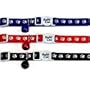 Cat Reflect Safety Collar - Blue Paws