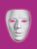 Blank Male Drama Mask Jabberwockies Mask 10475