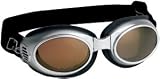 HJC Rogue Goggles Silver Frame/Black Lens