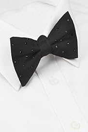 Autograph Pure Silk Bow Tie MADE WITH SWAROVSKI® ELEMENTS