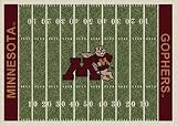 Minnesota Golden Gophers 5 4 x 7 8 NCAA Home Field Area Rug