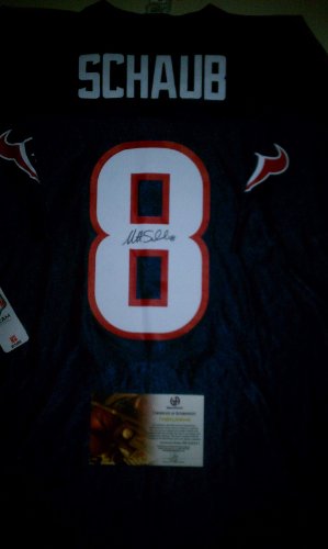 Matt Schaub Signed Houston Texans Jersey