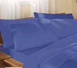 Supersoft Madison Blue Single Fitted Sheet