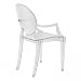 Eurostyle 03335CLR Gamma Arm Dining Chair ( Set of)2