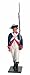 BLUECOATS, PRIVATE CONTINENTAL LINE, MID-ATLANTIC STATES, 1780 (1 PIECE SET)