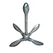 H2o Galvanised Folding Kayak  Boat Anchor  1.5 Kg 

Galvanised Folding Anchor: this inexpensive 1.5Kg anchor folds down for easy storage, great for Canoes, Sailboats, Inflatable boats or Kayaks or as a backup anchor on larger boats. 
Sorry we can only ship this item to UK Mainland destinations!