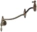 Danze D205040RBD Fairmont Single Handle Wall Mount Pot Filler, Distressed Rubbed Bronze