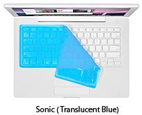 iSkin Protouch with Microban Keyboard Protector for MacBook Air and 13" MacBook, Sonic Blue