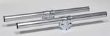COVER SUPPORTS for Z-Rack Clear Cover - Rack Sold Separately (Steel) (1.25"H x 23"W x 1.25"D)