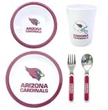 Arizona Cardinals 5 Piece Children's Dinner Set