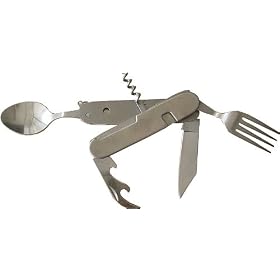 SE 6-1 Camping S. Steel Detachable Knife 4 Body by Can Openers