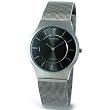Skagen #233LTTM Men's Grey Dial Titanium Mesh Band Watch