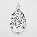 Oval Tree of Life Pendant in Sterling Silver, #9204