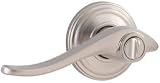 Tools & Hardware : Kwikset 97300-693 Signatures Avalon Privacy Lever, Satin Nickel