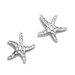 CHIEMSEE- 9501 Edelstahl-Ohrstecker, Seesternmotiv, perlmutt,lumineszierend