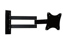 LCD TV Wall Bracket. Black, fully Adjustable and suitable for 10" - 26" LCD TVs