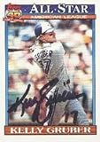 Kelly Gruber, Toronto Blue Jays Autographed Card