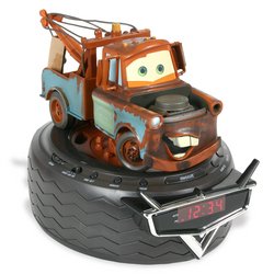 Disney's Cars Tow Mater Clock Radio C300ACR