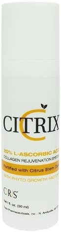 Citrix CRS 20% L-Ascorbic Acid Collagen Rejuvenation System- NEW 2014 Formula