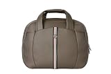Crumpler - Docteur Royal XL - Sacoche en cuir pour Ordinateur Portable 17" - Gris/Rouge