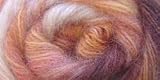 Mohair Glitter Yarn: Sunset Glow