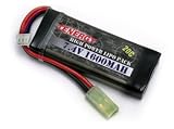 Tenergy 7.4v 1600mAh 20C Lipo Battery rechargeable Pack Flat