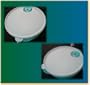 Tupperware Set of 2 Crystalwave Containers. 3 Qt and 4 Qt. Carribean Blue