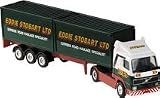 Review Corgi  / Corgi Wheelz TY86731 - Volvo Skeletal Trailer - Eddie Stobart