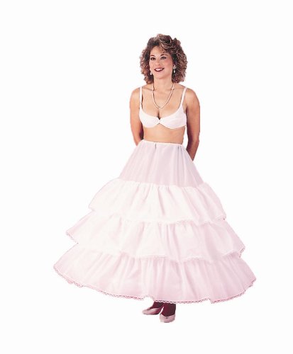New 3 Bone Hoop Slip with Ruffles Bridal Petticoat Wedding Gown Slip (135DS)