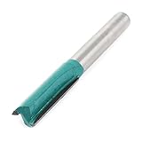 uxcell ストレートルータービット 6.4mmシャンク径 8mm切削直径 ストレートシャンク