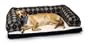 Kreature Komfort Beasley Couch Orthopedic with Bolster Paw Print 34 x 54