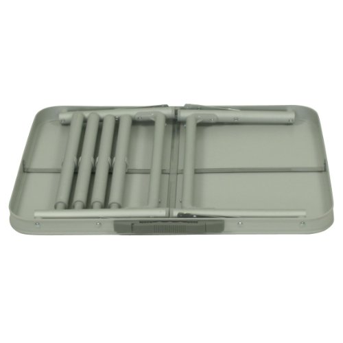 10T portable Single Table de camping 60 x 45 x 59 cm Argent