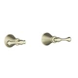 KOHLER K-16217-4A-CP Revival Two-Handle Wall-Mount Bath Valve Trim, Polished Chrome