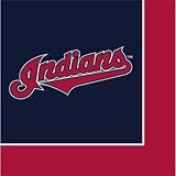 Cleveland Indians Baseball Napkin
