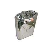 【消防法適合品】ステンレス製 ガソリン携行タンク/20リットル★緊急用携行缶/持ち運び便利/外出必備品/アウトドア/旅行/応急手当用品/防災用品/ガソリン缶/ガソリンタンク/燃料タンクボート　ジェットスキー　農機具・発電機 防災　地震　非常発電機  野外キャンプ フィッシング