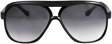 Fashion Retro Aviator Black Suglasses for Womens Uv