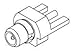 RF Connectors / Coaxial Connectors ST PLUG PCB edge launcher (100 pieces)