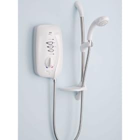 Mira Sport Max 10.8kW White & Chrome